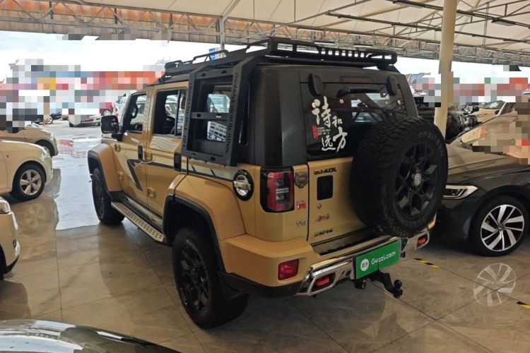 Used BAIC Off-Road BJ40 2019 2.3T Automatic Four-Wheel Drive Ring the Tower Champion Edition China VI Rear Left 45 Deg