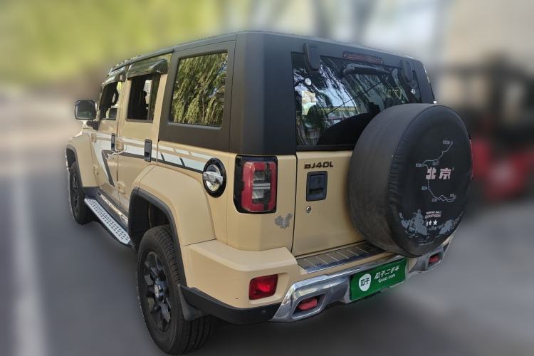 Used BAIC Off-Road BJ40 2019 2.3T Automatic Four-Wheel Drive Ring the Tower Champion Edition China VI Rear Left 45 Deg