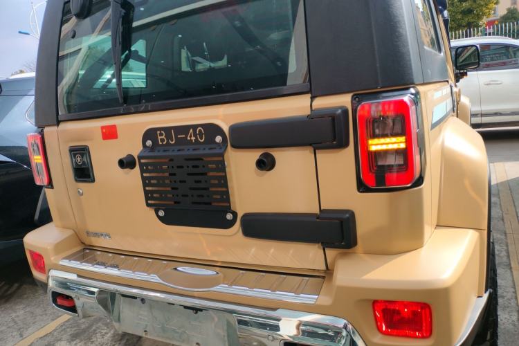 Used BAIC Off-Road BJ40 2019 2.3T Automatic Four-Wheel Drive Ring the Tower Champion Edition China VI Rear