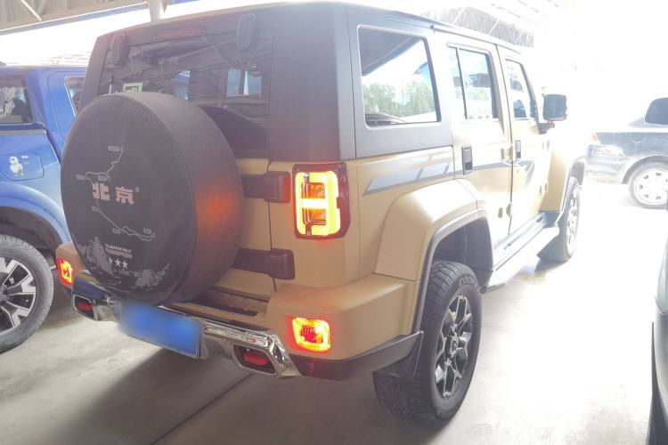 Used BAIC Off-Road BJ40 2019 2.3T Automatic Four-Wheel Drive Ring the Tower Champion Edition China VI Rear Right 45 Deg