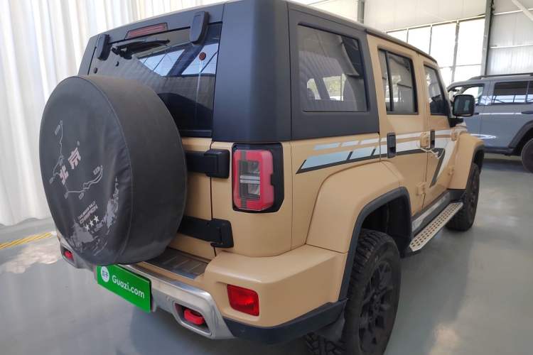 Used BAIC Off-Road BJ40 2019 2.3T Automatic Four-Wheel Drive Ring the Tower Champion Edition China VI Rear Right 45 Deg