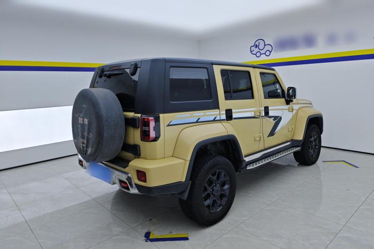 Used BAIC Off-Road BJ40 2019 2.3T Automatic Four-Wheel Drive Ring the Tower Champion Edition China VI Rear Right 45 Deg