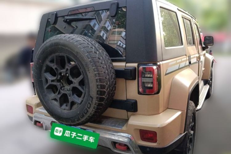 Used BAIC Off-Road BJ40 2019 2.3T Automatic Four-Wheel Drive Ring the Tower Champion Edition China VI Rear Right 45 Deg