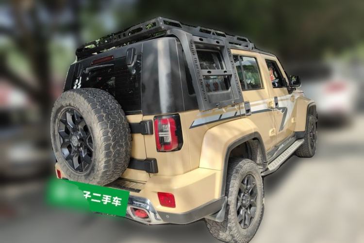 Used BAIC Off-Road BJ40 2019 2.3T Automatic Four-Wheel Drive Ring the Tower Champion Edition China VI Rear Right 45 Deg