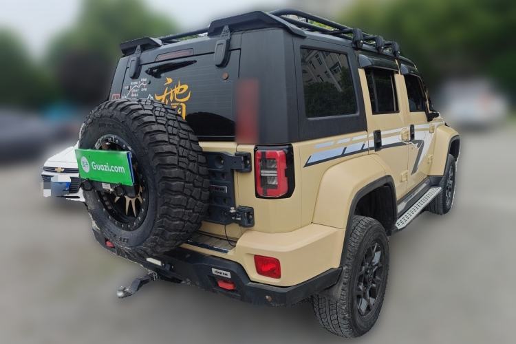 Used BAIC Off-Road BJ40 2019 2.3T Automatic Four-Wheel Drive Ring the Tower Champion Edition China VI Rear Right 45 Deg