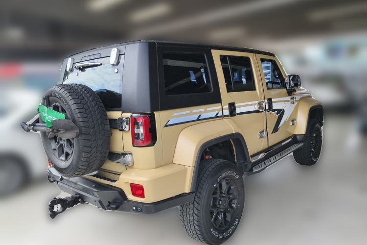 Used BAIC Off-Road BJ40 2019 2.3T Automatic Four-Wheel Drive Ring the Tower Champion Edition China VI Rear Right 45 Deg
