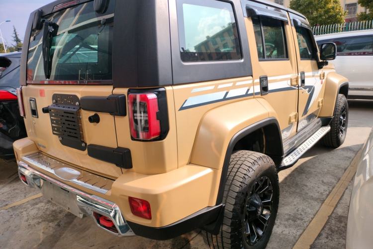 Used BAIC Off-Road BJ40 2019 2.3T Automatic Four-Wheel Drive Ring the Tower Champion Edition China VI Rear Right 45 Deg