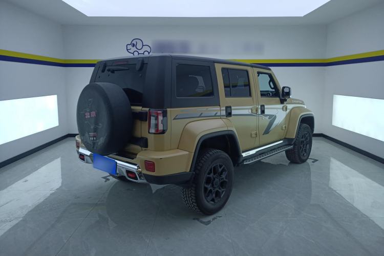 Used BAIC Off-Road BJ40 2019 2.3T Automatic Four-Wheel Drive Ring the Tower Champion Edition China VI Rear Right 45 Deg