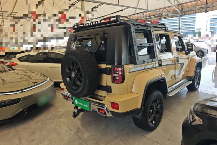 Used BAIC Off-Road BJ40 2019 2.3T Automatic Four-Wheel Drive Ring the Tower Champion Edition China VI Rear Right 45 Deg