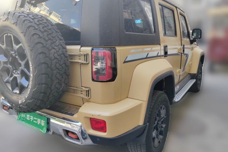 Used BAIC Off-Road BJ40 2019 2.3T Automatic Four-Wheel Drive Ring the Tower Champion Edition China VI Rear Right 45 Deg