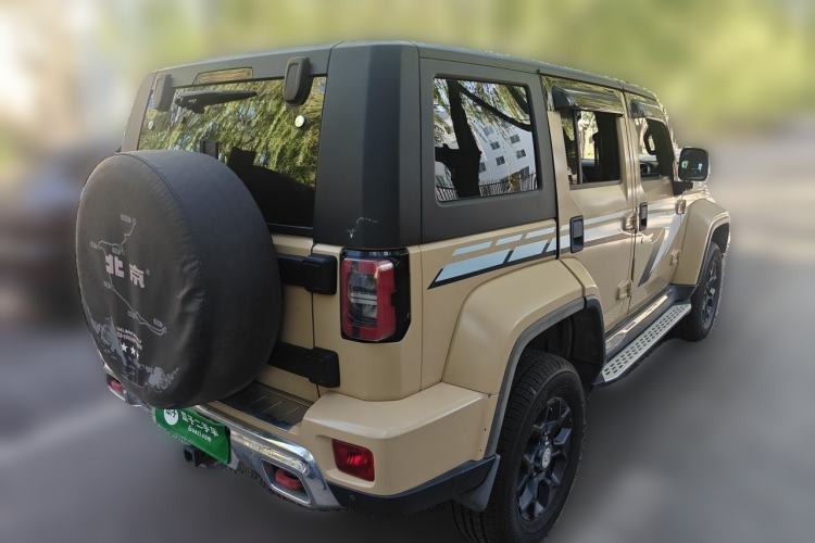 Used BAIC Off-Road BJ40 2019 2.3T Automatic Four-Wheel Drive Ring the Tower Champion Edition China VI Rear Right 45 Deg