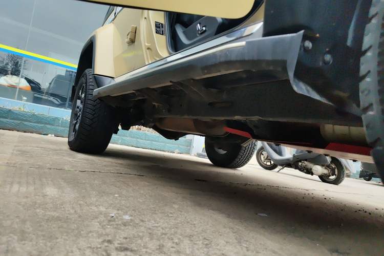 Used BAIC Off-Road BJ40 2019 2.3T Automatic Four-Wheel Drive Ring the Tower Champion Edition China VI Right Side Sill