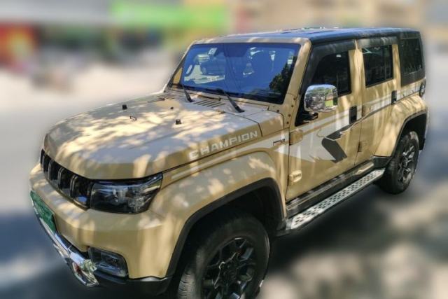 Used BAIC Off-Road BJ40 2019 2.3T Automatic Four-Wheel Drive Ring the Tower Champion Edition China VI