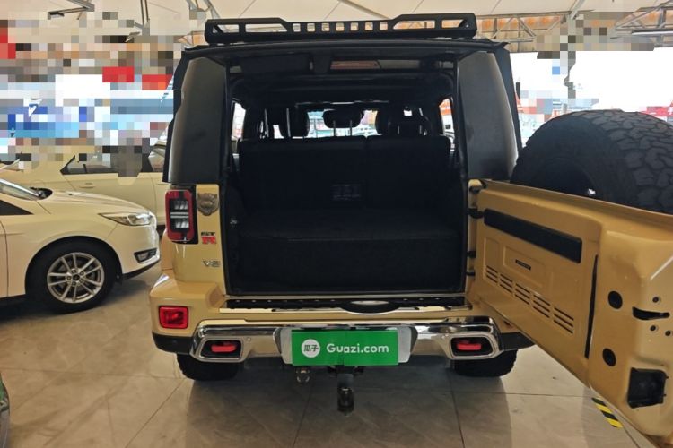 Used BAIC Off-Road BJ40 2019 2.3T Automatic Four-Wheel Drive Ring the Tower Champion Edition China VI Trunk