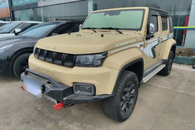 Used BAIC Off-Road BJ40 2019 2.3T Automatic Four-Wheel Drive Ring the Tower Champion Edition China VI