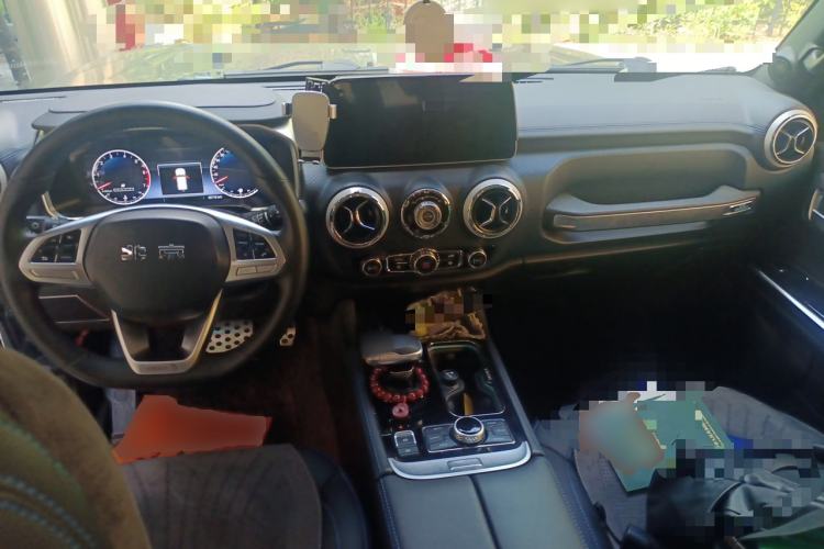 Used BAIC Off-Road BJ40 2020 2.0T Automatic Four-Wheel Drive Tribute Edition 2020 Xieke Version Center Console