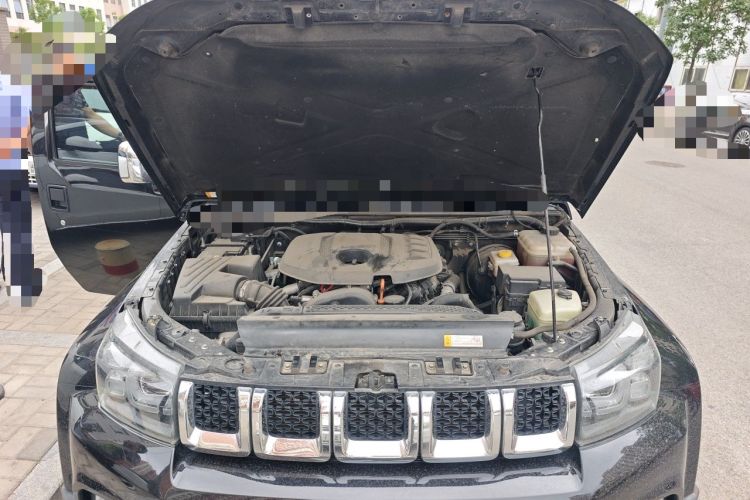 Used BAIC Off-Road BJ40 2020 2.0T Automatic Four-Wheel Drive Tribute Edition 2020 Xieke Version Engine Bay