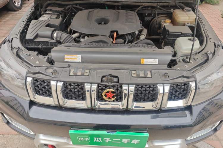 Used BAIC Off-Road BJ40 2020 2.0T Automatic Four-Wheel Drive Urban Hunter Edition Chivalrous Type Engine Bay