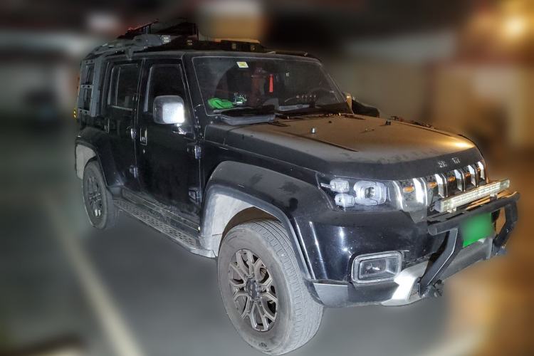 Used BAIC Off-Road BJ40 2020 2.0T Automatic Four-Wheel Drive Urban Hunter Edition Chivalrous Type Front Right 45 Deg