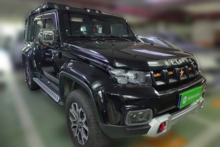 Used BAIC Off-Road BJ40 2020 2.0T Automatic Four-Wheel Drive Urban Hunter Edition Chivalrous Type Front Right 45 Deg