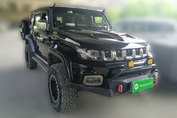 Used BAIC Off-Road BJ40 2020 2.0T Automatic Four-Wheel Drive Urban Hunter Edition Chivalrous Type Front Right 45 Deg