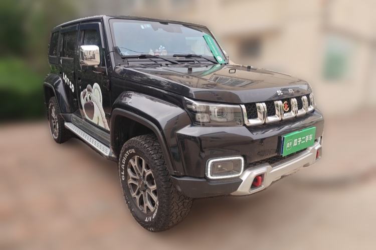 Used BAIC Off-Road BJ40 2020 2.0T Automatic Four-Wheel Drive Urban Hunter Edition Chivalrous Type Front Right 45 Deg