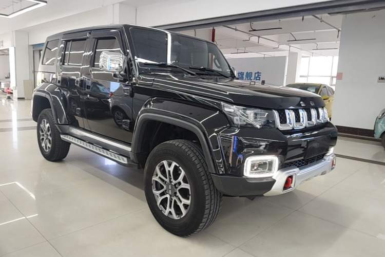 Used BAIC Off-Road BJ40 2020 2.0T Automatic Four-Wheel Drive Urban Hunter Edition Chivalrous Type Front Right 45 Deg