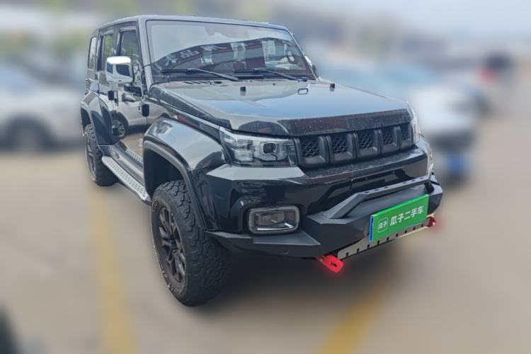 Used BAIC Off-Road BJ40 2020 2.0T Automatic Four-Wheel Drive Urban Hunter Edition Chivalrous Type Front Right 45 Deg