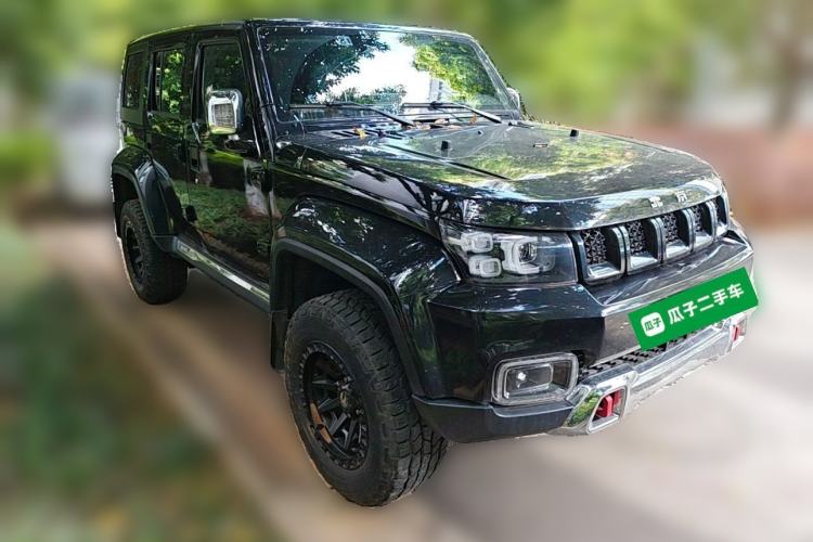 Used BAIC Off-Road BJ40 2020 2.0T Automatic Four-Wheel Drive Urban Hunter Edition Chivalrous Type Front Right 45 Deg