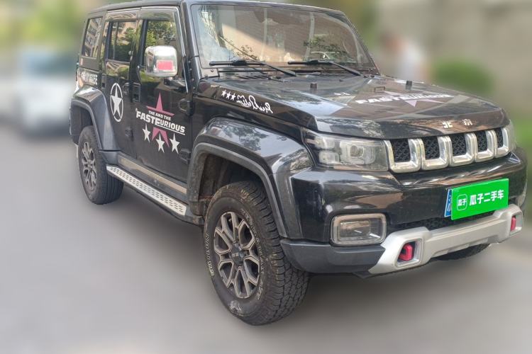 Used BAIC Off-Road BJ40 2020 2.0T Automatic Four-Wheel Drive Urban Hunter Edition Chivalrous Type Front Right 45 Deg