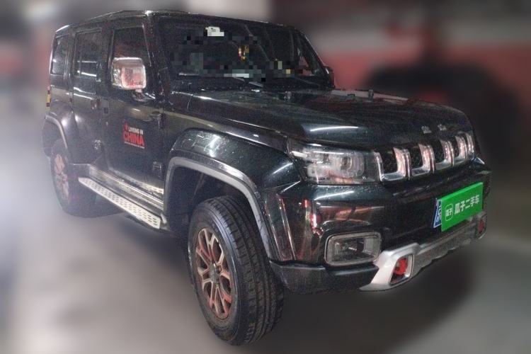 Used BAIC Off-Road BJ40 2020 2.0T Automatic Four-Wheel Drive Urban Hunter Edition Chivalrous Type Front Right 45 Deg