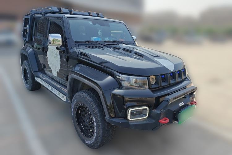 Used BAIC Off-Road BJ40 2020 2.0T Automatic Four-Wheel Drive Urban Hunter Edition Chivalrous Type Front Right 45 Deg