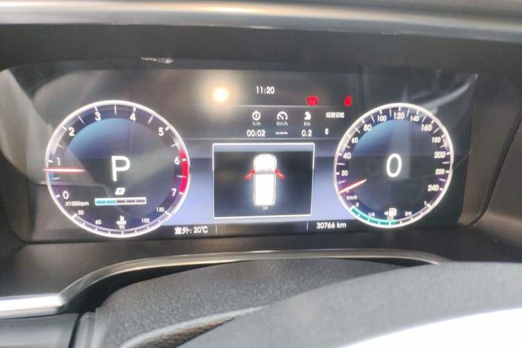 Used BAIC Off-Road BJ40 2020 2.0T Automatic Four-Wheel Drive Urban Hunter Edition Chivalrous Type Instrument Cluster
