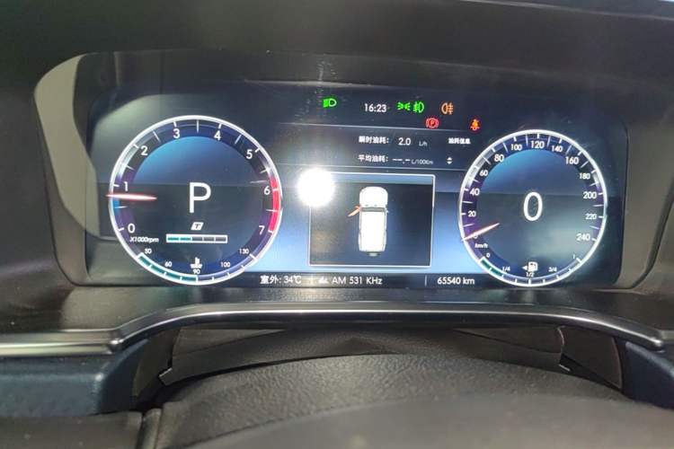 Used BAIC Off-Road BJ40 2020 2.0T Automatic Four-Wheel Drive Tribute Edition 2020 Xieke Version Instrument Cluster