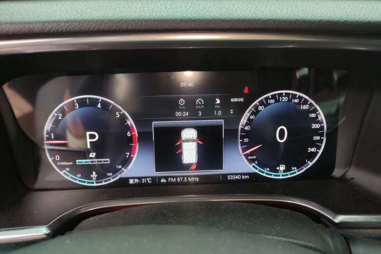 Used BAIC Off-Road BJ40 2020 2.0T Automatic Four-Wheel Drive Urban Hunter Edition Prestige Version Instrument Cluster