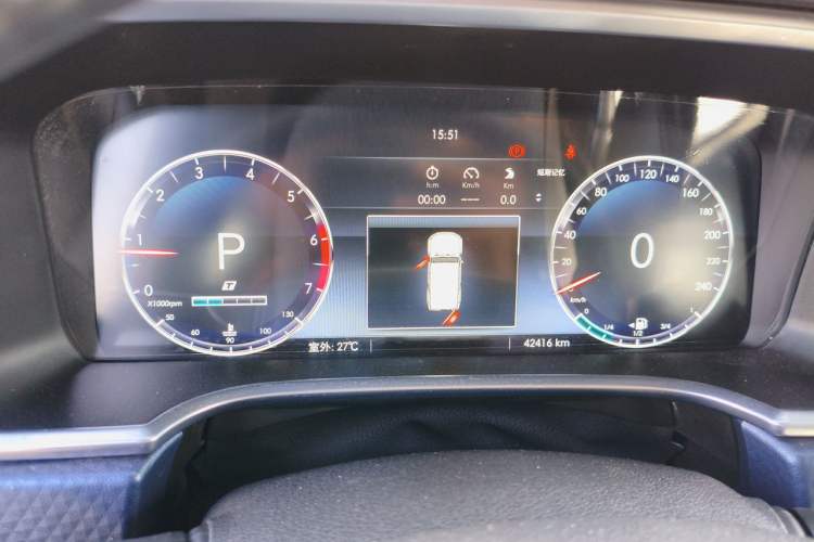 Used BAIC Off-Road BJ40 2020 2.0T Automatic Four-Wheel Drive Tribute Edition 2020 Xieke Version Instrument Cluster