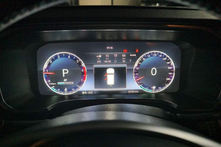 Used BAIC Off-Road BJ40 2020 2.0T Automatic Four-Wheel Drive Urban Hunter Edition Chivalrous Type Instrument Cluster