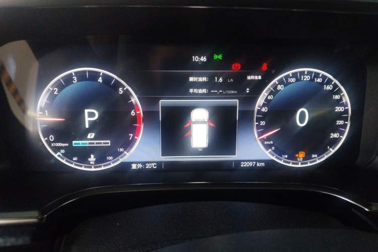 Used BAIC Off-Road BJ40 2020 2.0T Automatic Four-Wheel Drive Urban Hunter Edition Chivalrous Type Instrument Cluster