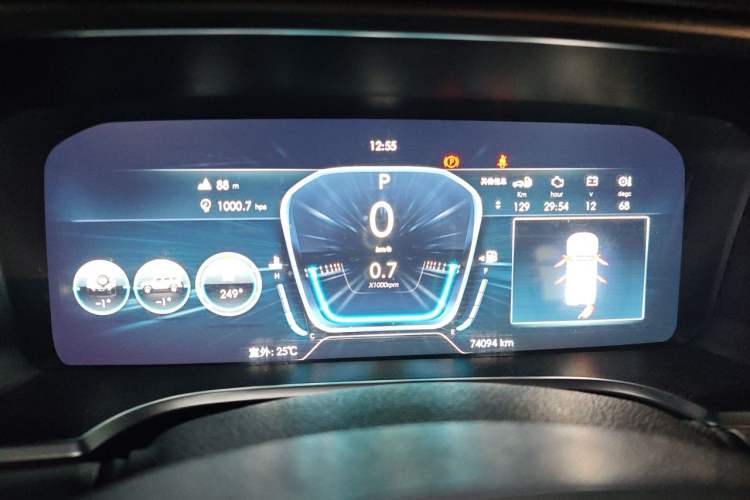Used BAIC Off-Road BJ40 2020 2.0T Automatic Four-Wheel Drive Urban Hunter Edition Chivalrous Type Instrument Cluster