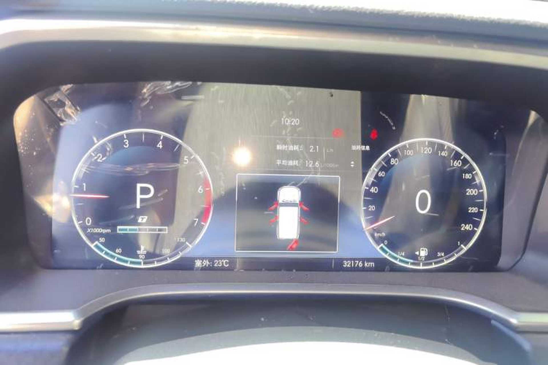Used BAIC Off-Road BJ40 2020 2.0T Automatic Four-Wheel Drive Urban Hunter Edition Chivalrous Type Instrument Cluster