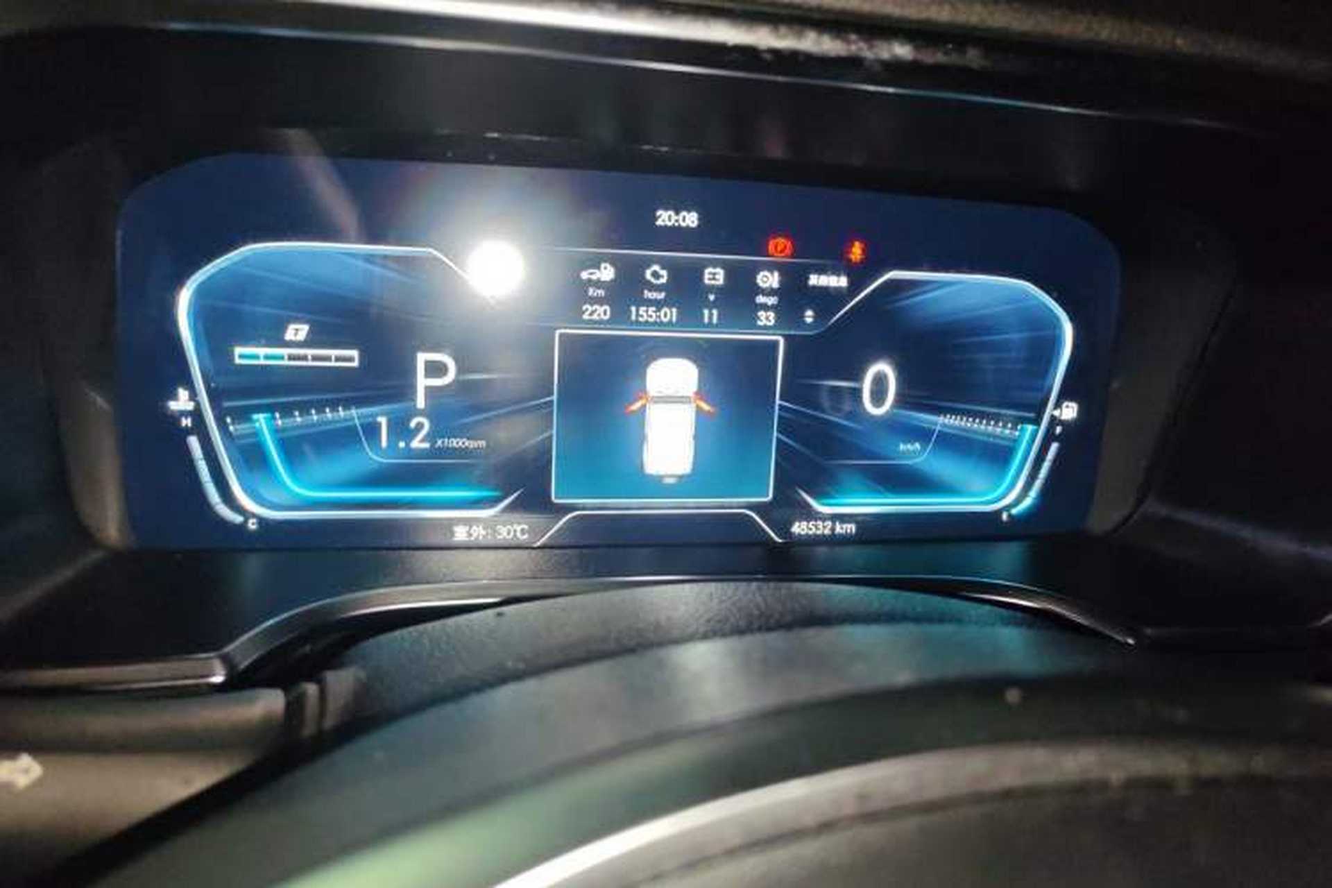 Used BAIC Off-Road BJ40 2020 2.0T Automatic Four-Wheel Drive Urban Hunter Edition Chivalrous Type Instrument Cluster