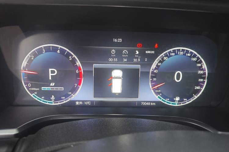 Used BAIC Off-Road BJ40 2020 2.0T Automatic Four-Wheel Drive Urban Hunter Edition Chivalrous Type Instrument Cluster