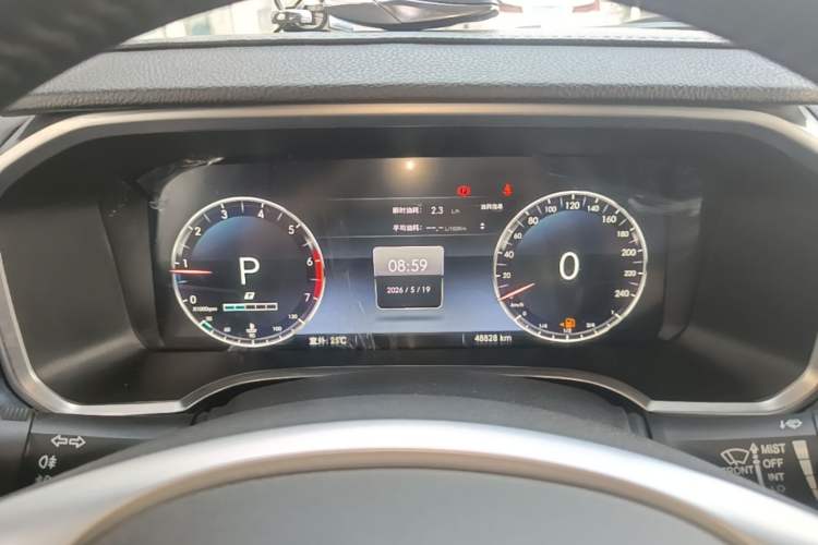 Used BAIC Off-Road BJ40 2020 2.0T Automatic Four-Wheel Drive Urban Hunter Edition Chivalrous Type Instrument Cluster