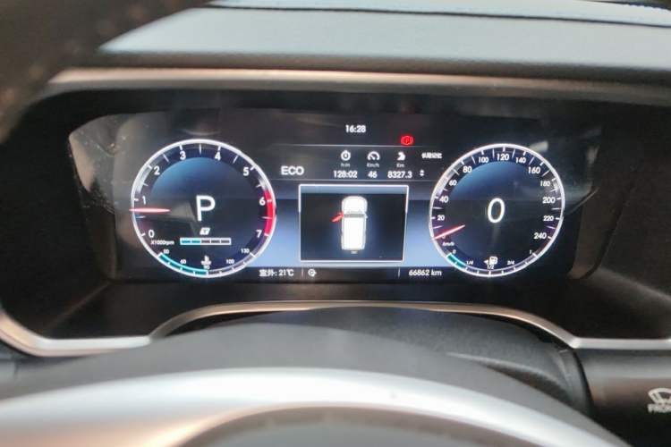 Used BAIC Off-Road BJ40 2020 2.0T Automatic Four-Wheel Drive Urban Hunter Edition Chivalrous Type Instrument Cluster