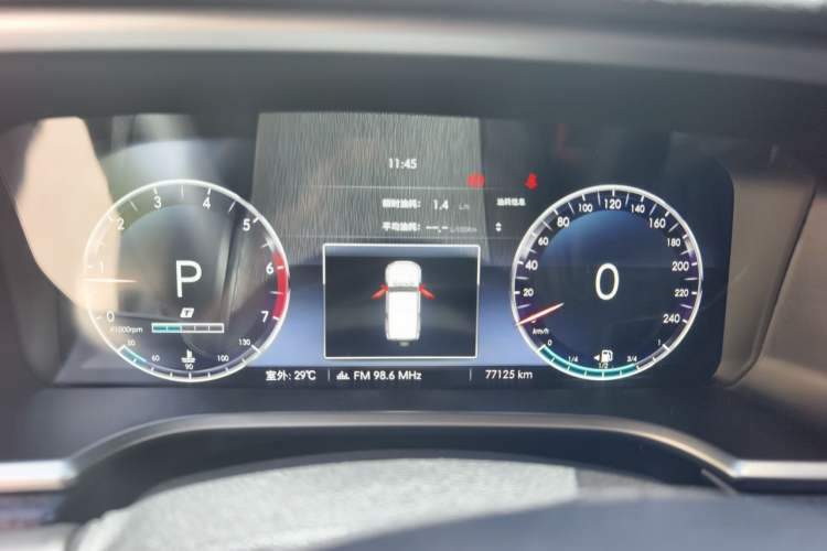 Used BAIC Off-Road BJ40 2020 2.0T Automatic Four-Wheel Drive Urban Hunter Edition Prestige Version Instrument Cluster