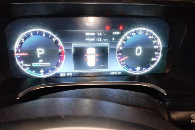 Used BAIC Off-Road BJ40 2020 2.0T Automatic Four-Wheel Drive Urban Hunter Edition Chivalrous Type Instrument Cluster