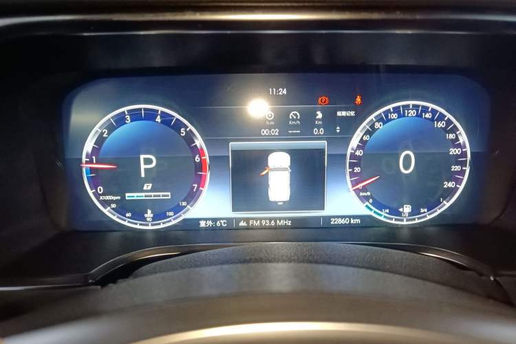 Used BAIC Off-Road BJ40 2020 2.0T Automatic Four-Wheel Drive Urban Hunter Edition Chivalrous Type Instrument Cluster