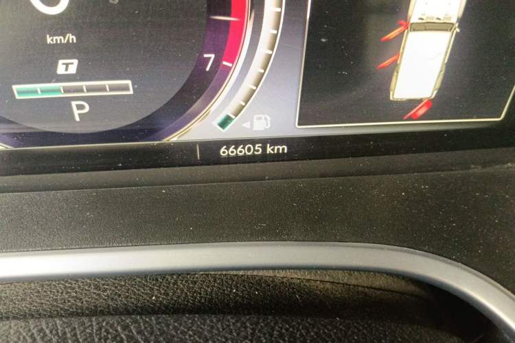 Used BAIC Off-Road BJ40 2020 2.0T Automatic Four-Wheel Drive Urban Hunter Edition Chivalrous Type Odometer Close Up