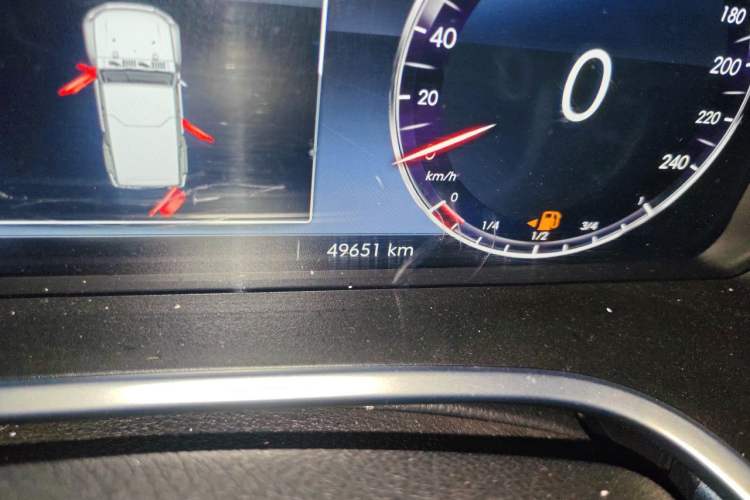 Used BAIC Off-Road BJ40 2020 2.0T Automatic Four-Wheel Drive Urban Hunter Edition Prestige Version Odometer Close Up