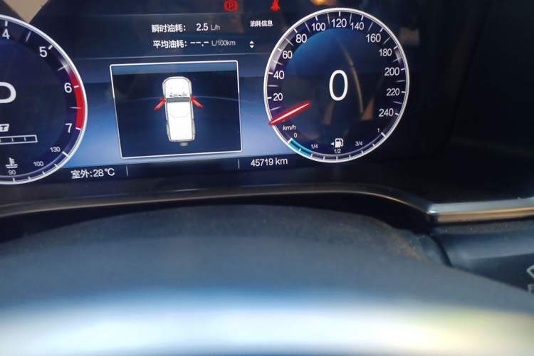 Used BAIC Off-Road BJ40 2020 2.0T Automatic Four-Wheel Drive Tribute Edition 2020 Xieke Version Odometer Close Up